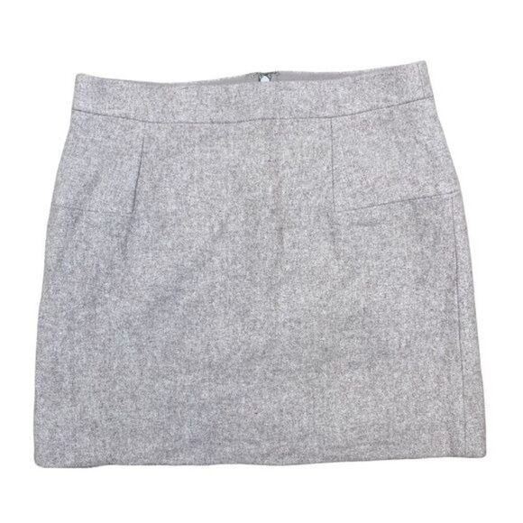 J.Crew Wool Mini Skirt Size 4 - Picture 3 of 7